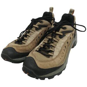 Merrell Pulse Smoke Womens Hiking Boots Size 9 Trail Brown Leather Outdoors